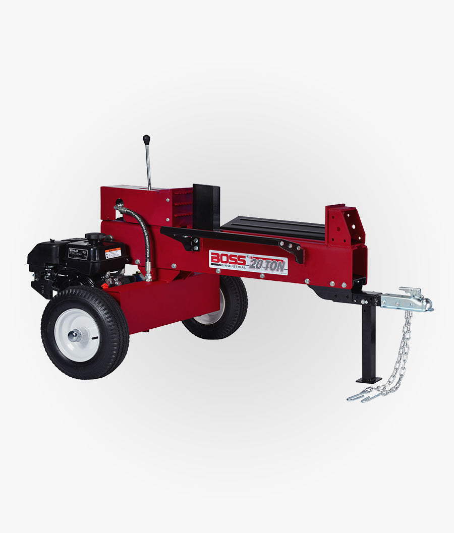 Boss Industrial 20-Ton Dual Action Gas Log Splitter