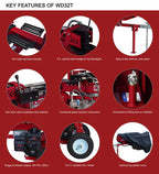 Boss Industrial 27-Ton Horizontal/Vertical Gas Log Splitter